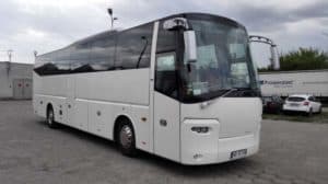 wynajem autokaru VDL Bova 50 osob + kierowca przód