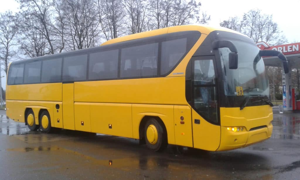 wynajem autokaru neoplan 58 osob + kierowca