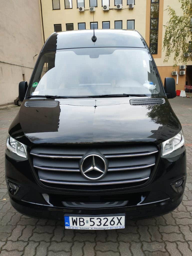 Wynajem busów Warszawa Dar-Trans bus Mercedes Sprinter