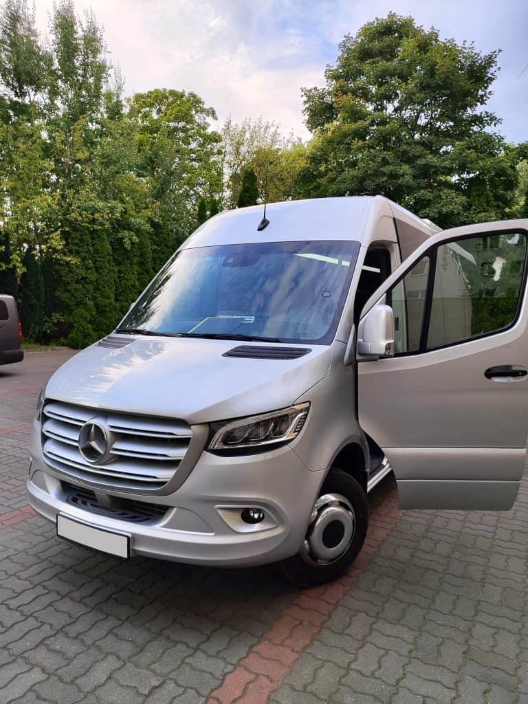 wynajem Mercedes Sprinter 22+1+kierowca
