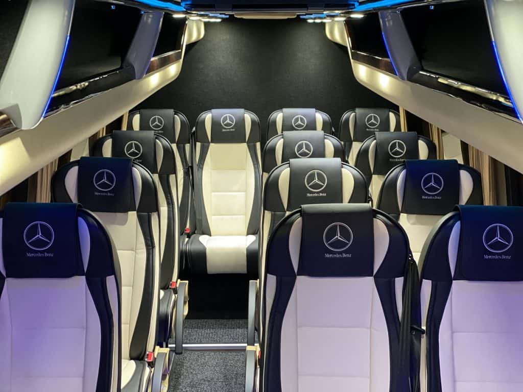 Mercedes Sprinter 20 os.+ kier. wynajem srodek